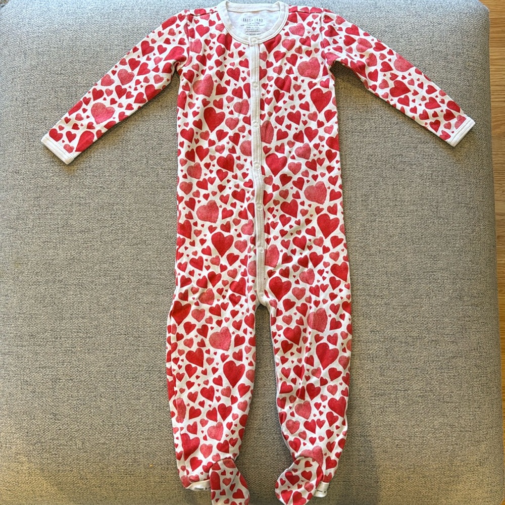Hart + Land Heart Pajamas 12-18M